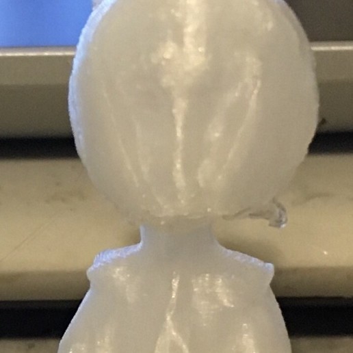 vivant morte zorciste statue art sculpture bibelot poche petit poupée miniature 3D print model - Mito3D