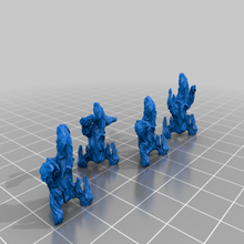 yaşayan alev elemental sanat yaratıklar 3d print model - Mito3D