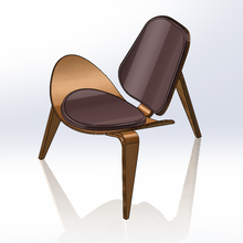 living room chair 3d print model - Mito3D
