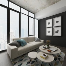 vivere architettura interni divano 3d print model - Mito3D