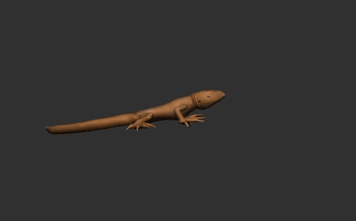 Eidechse verschiedene Reptil Dekoration 3d print model - Mito3D