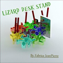 lizard desk stand home holder phone puzzle jigsaw jigsaw organizer phone holder phone stand card stand card holder pen holder desk organizer cellphone cell phone cellphone holder