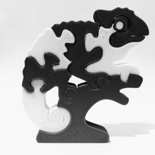 Eidechse-puzzle verschiedene puzzle - Spielzeug Tiere 3d print model - Mito3D