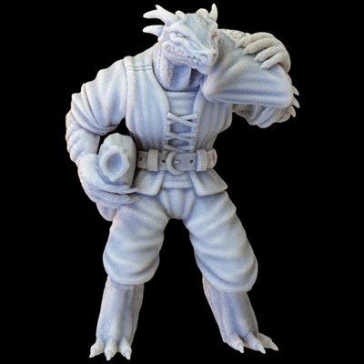 lagarto novio promedio comercio distrito vol ii pedal arranque continuar lagartija caballo dracónido caballos trabajador estable establos plebeyo npc común 3d print model - Mito3D