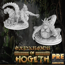 lagarto rainha jogos homem monstro rã gigante rpg ttrpg masmorras dragões d modular mundos serafão expansão Hogeth nojento patrão 3d print model - Mito3D