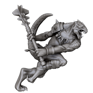 lizardman Game games 3d print model - Mito3D
