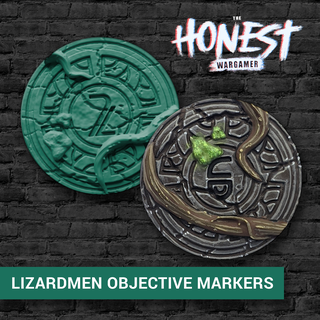 lizardmen objective markers old world age sigmar wargaming objectives tokens gaming 3d print model - Mito3D