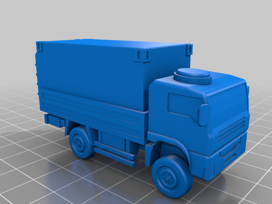 lkw 5 to german army truck cabin military miscellaneous uncategorized 3d print model - Mito3D