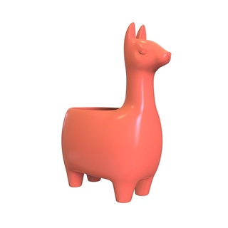 lhama alpaca vaso flores cão golfinho rã coruja Caracol rato mickey 3d print model - Mito3D