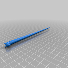 llama head chopstick tool 3d printing 3d print model - Mito3D