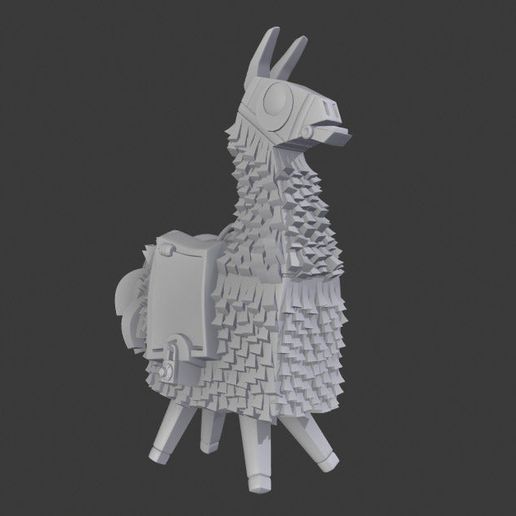 lhama piñata 3D print model - Mito3D