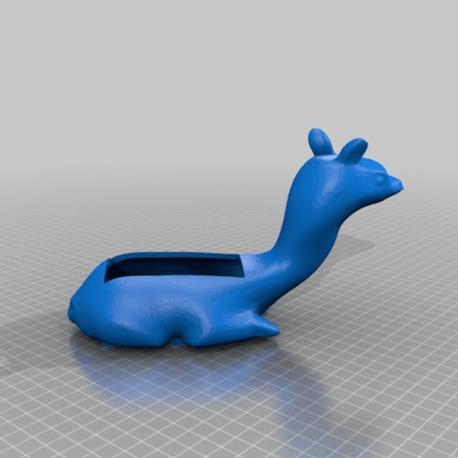 llama planter small tool 3d printing 3D print model - Mito3D