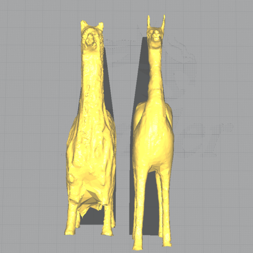 llamas art 3D print model - Mito3D