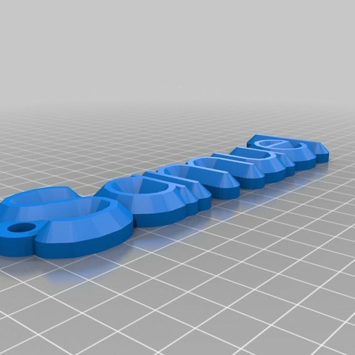 llavero-samuel customized organization 3D print model - Mito3D