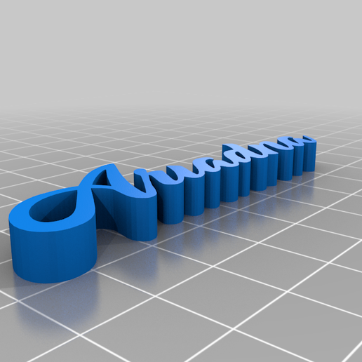 Llavero ariadna anahtarlık 3D print model - Mito3D