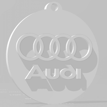 llavero audi - Schlüsselanhänger verschiedene keychain vag auto coche Auto motorsports rs s r8 ring 3d print model - Mito3D
