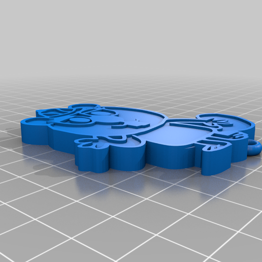llavero candi castoria keychains 3D print model - Mito3D