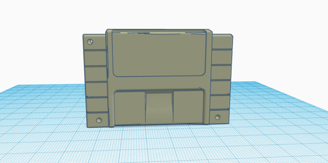 llavero cartucho snes nes consola retro mario Rey Kong 3d print model - Mito3D