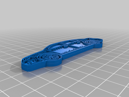 llavero chevrolet cobalto caza llave accesorios 3d print model - Mito3D