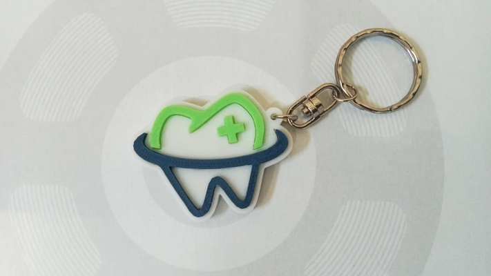 llavero zahn dental 3d print model - Mito3D