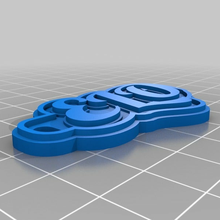 llavero elo navidad customized keychains 3d print model - Mito3D