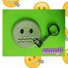 llavero emoji 3d mode 3dlito dibujo3d émoticône imaginer porte clés soulagement soulager 3d print model - Mito3D