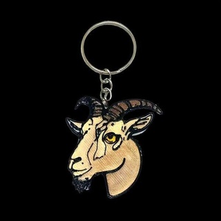 llavero keychain llavero llavero llavero llavero llavero llavero goat goat goat keychain key rings keychain keychains animal  3d print model - Mito3D