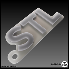 llavero Schlüsselring stl 3d print model - Mito3D