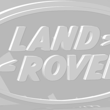 llavero land rover - portachiavi vari britannico keychain anello auto coche 4x4 per tutte le strade 3d print model - Mito3D