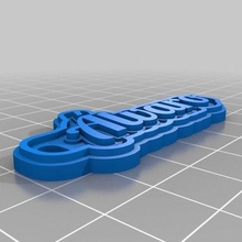 llavero lvaro joalheria personalizado chaveiros 3d print model - Mito3D