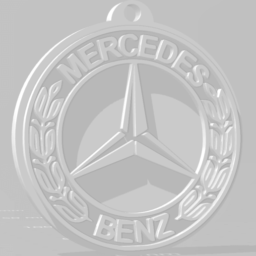 llavero mercedes benz - Schlüsselanhänger verschiedene mercedes-benz keychain ring amg Deutsch daimler auto coche Auto laurel mb 3D print model - Mito3D