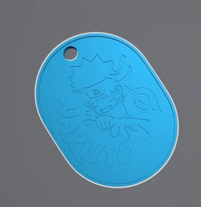 llavero naruto llaveros kakashi juguete colgante acessível 3d print model - Mito3D
