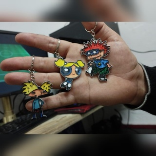 llavero Hey Arnold porte clés souvenirs cadeau jouet conception art mode autocollant meme 3d print model - Mito3D