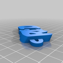 rocio llavero la joyería llaveros personalizado 3d print model - Mito3D