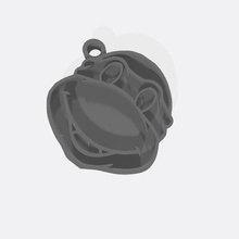 llavero tmnt moda tartarughe ninja chiave squillare 3d print model - Mito3D