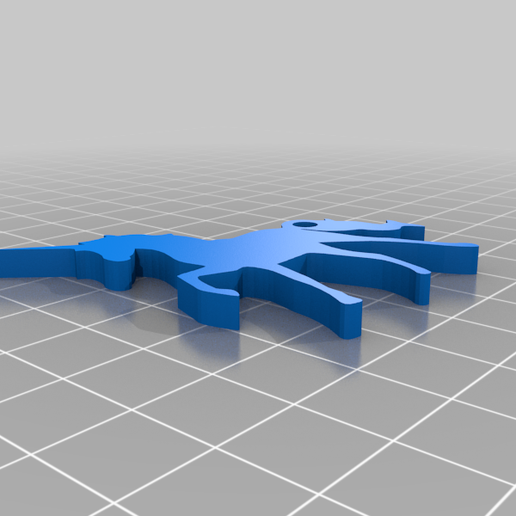 Llavero Unicornio anahtarlık 3D print model - Mito3D