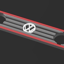 llavero Volkswagen bocho carros pingente 3d print model - Mito3D