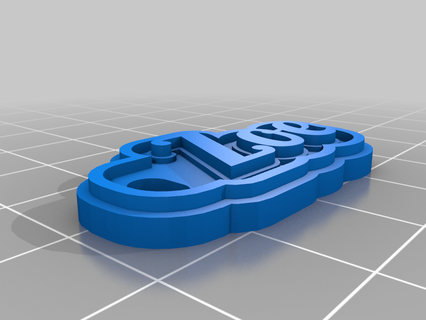 llavero Zoe personalizado llaveros joyería joya llaves 3d print model - Mito3D