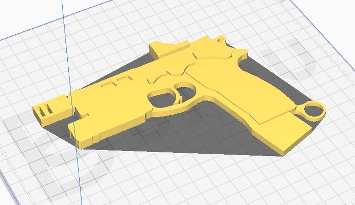 llaveros bersa tpr llavero tpr9 tprx tprxp tprxt pistola arma 3d print model - Mito3D