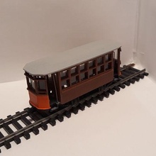 ller bande annonce voiture h0 Jeu échelle trains tram Soller Véhicules 3d print model - Mito3D