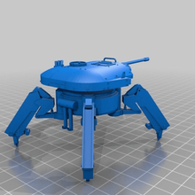 lm ad52a1 caminar tanque juego juguete de accesorios k47 15 mm escala 3d print model - Mito3D