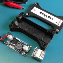 lm2596 usb module case aka brian box tool electronics 3d print model - Mito3D