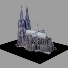 lner catedral arquitetura Alto poli gótico Igreja Papa bispado ln 3d print model - Mito3D