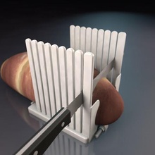 loaf slicing guide home kitchen dining toast slice nut helper fastener bread bolt 3d print model - Mito3D