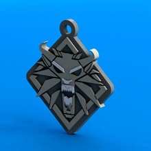 lobo key ring various wolf keychain 3d print model - Mito3D