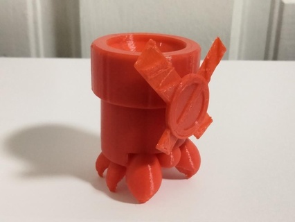 lobstacle cassette beasts lobster creatures art imaginary legends characters 3d print model - Mito3D