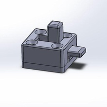 lock various gate cleat 3d print model - Mito3D