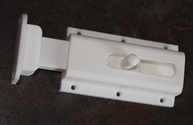 lock closure latch 3d print model - Mito3D