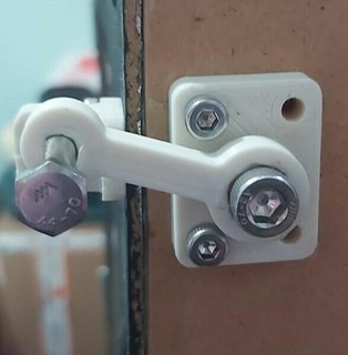 serratura serra arte architettura lucchetto fissaggio allegato 3d stampa sicurezza Stampa apparecchio Fai 3d print model - Mito3D