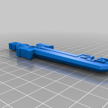 locke & key clé hercules divers 3d print model - Mito3D